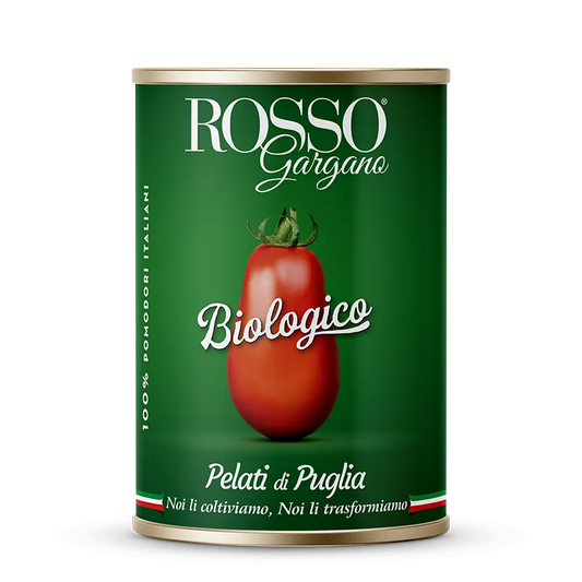 Kooritud tomatid Pugliast 400gr - Mahe