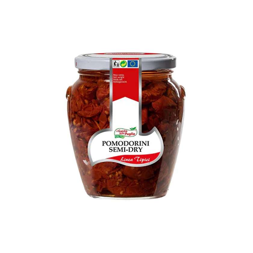 Semi-dry cherry tomatoes